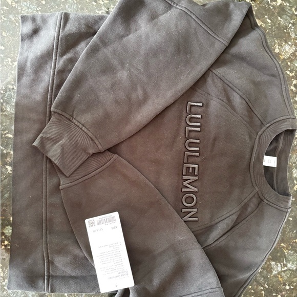 Lululemon scuba, oversized, pullover Black Sweatshirt - Picture 2 of 3